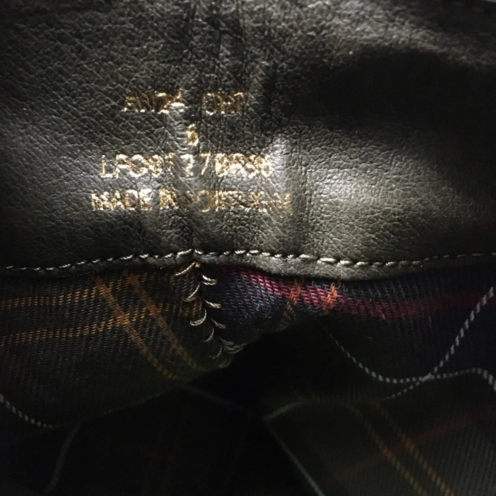 NWT Barbour Ingrid Tall Dark Brown Boots - Picture 9 of 16